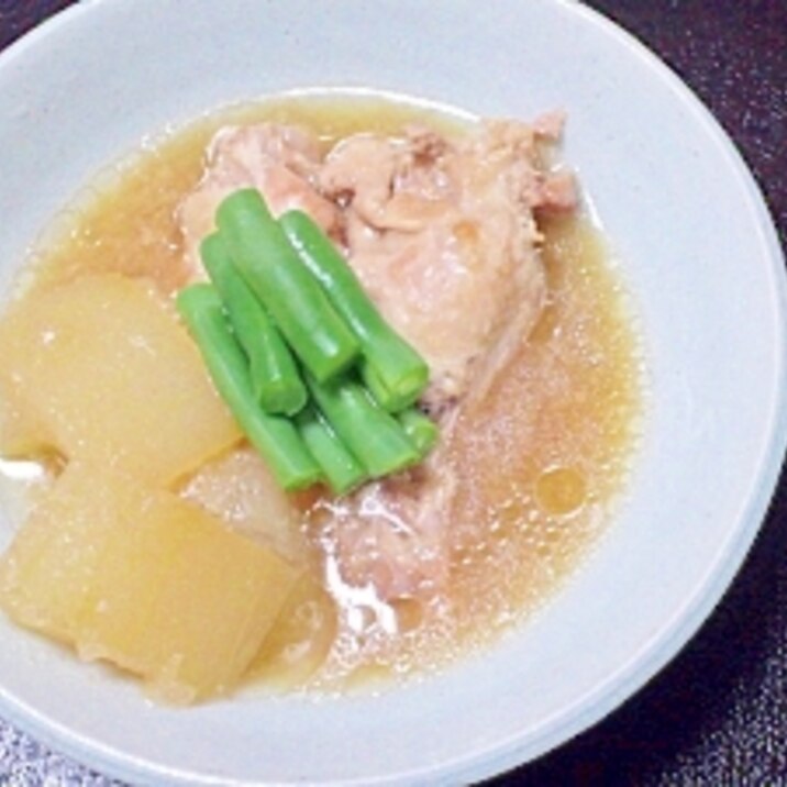 醤油麹でほっこり♪冬瓜と手羽元の中華煮